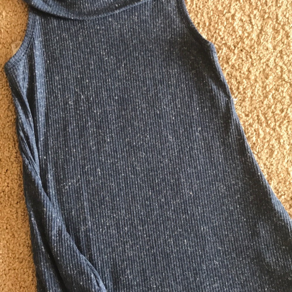 Tilly’s Socialite Navy Knit Swing A-line Dress - Picture 2 of 4